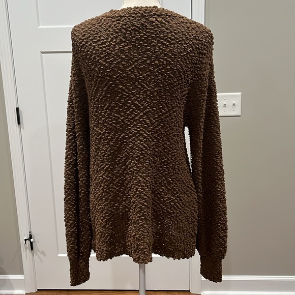 Zenana brown popcorn sweater size small EUC - Picture 2 of 3